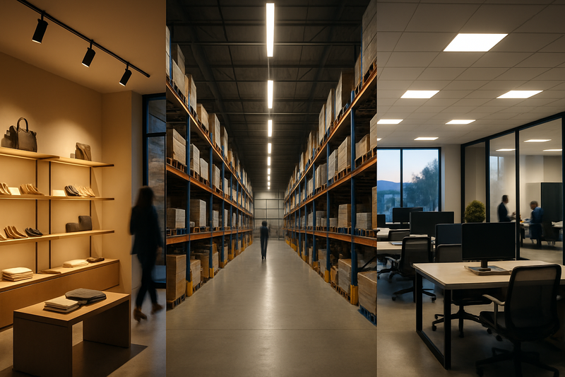 Ghid complet: Cum să alegi iluminatul LED potrivit pentru afacerea ta