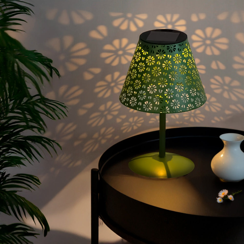 Lampă LED Solară De Masă Green Hearth
