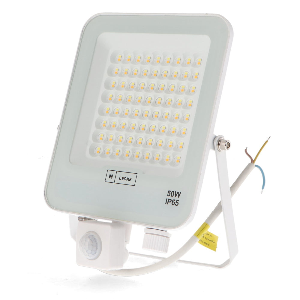 Proiector LED Napoli Plus White 50W cu senzor de mișcare