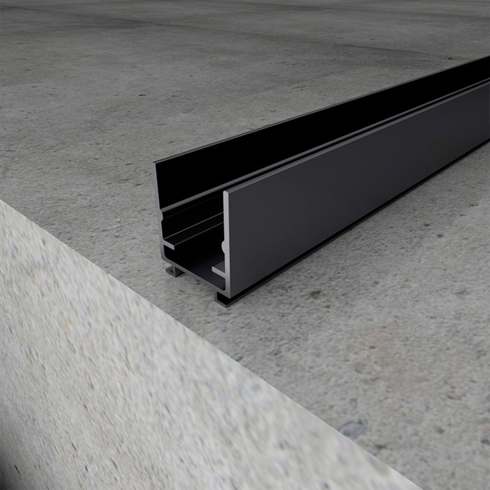 Profil din aluminiu Black Show - 2 metri