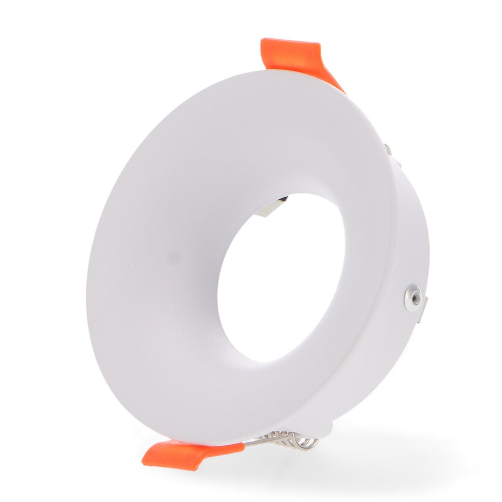 Inel fix rotund alb Seria Infinity pentru Gu10/MR16