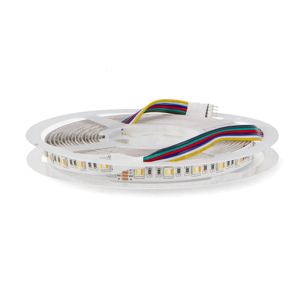 Bandă LED 24V RGB+CCT 60 LED/m Ip20 - 5 metri DC Smd5050 Videny