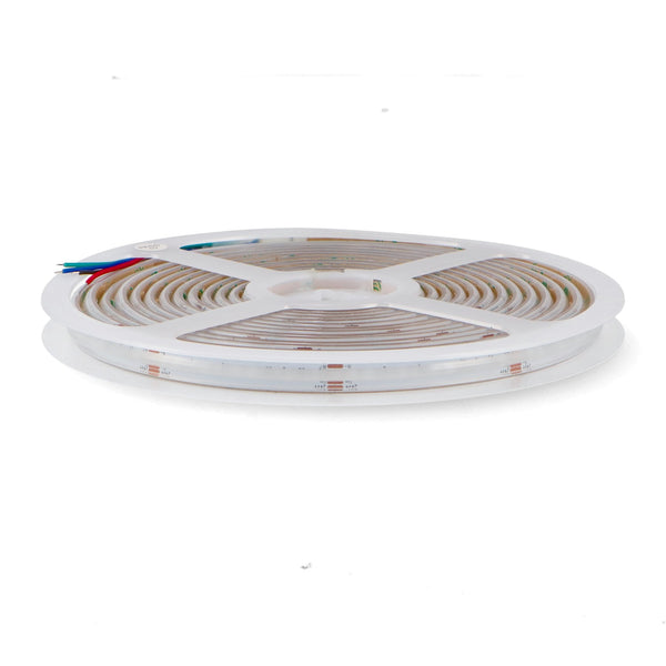 Bandă LED 24V RGB 768 LED/m IP65 - 5 metri DC Cobled Nake