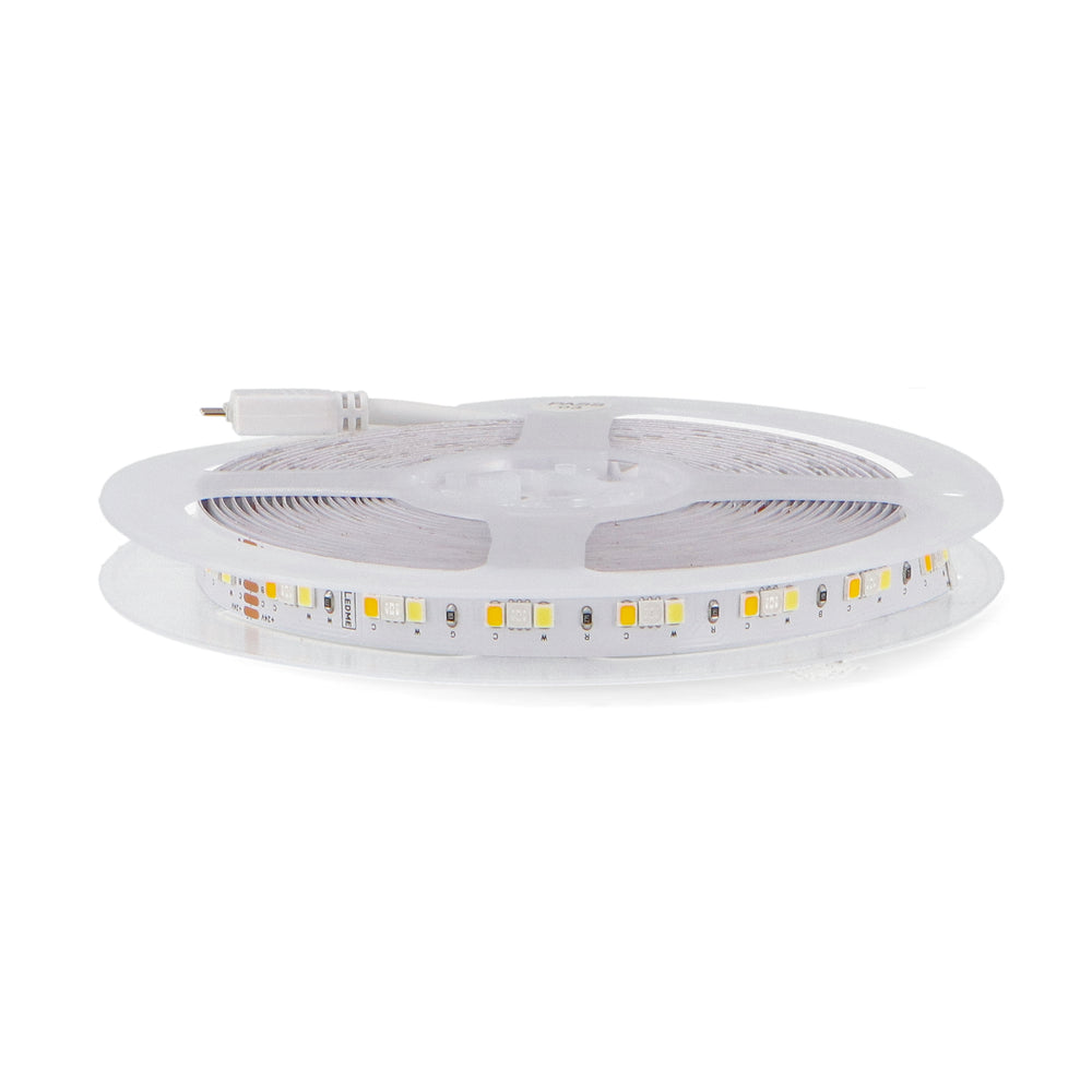 Bandă LED 24V DC Smd2835+3535 Clasic Ip20 RGB+CCT 168 LED/m - 5 metri