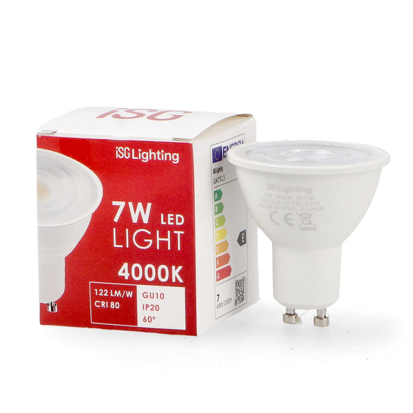 Bec LED GU10 Smd Plus 7W 60º