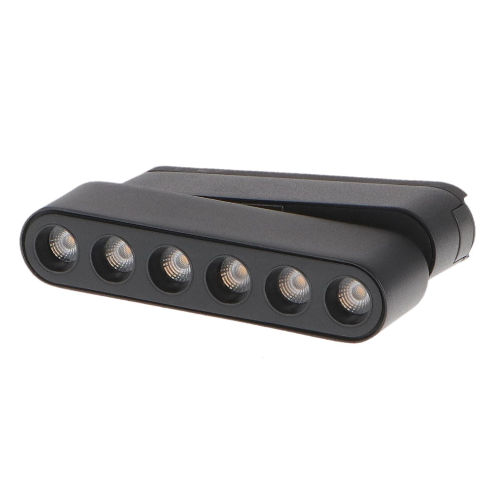 Spot LED Linéaire Seria ET16 6W pentru șină magnetică Negru 48V