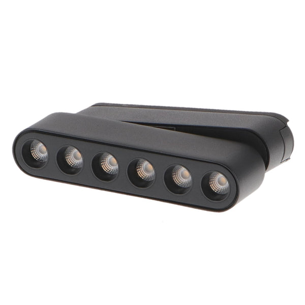 Spot LED Linéaire Seria ET16 6W pentru șină magnetică Negru 48V