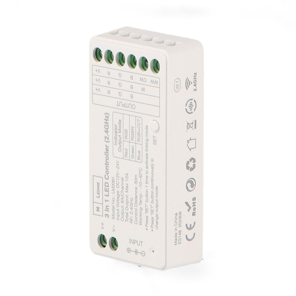 Controler regulator LED RGB/RGBW/RGB+CCT