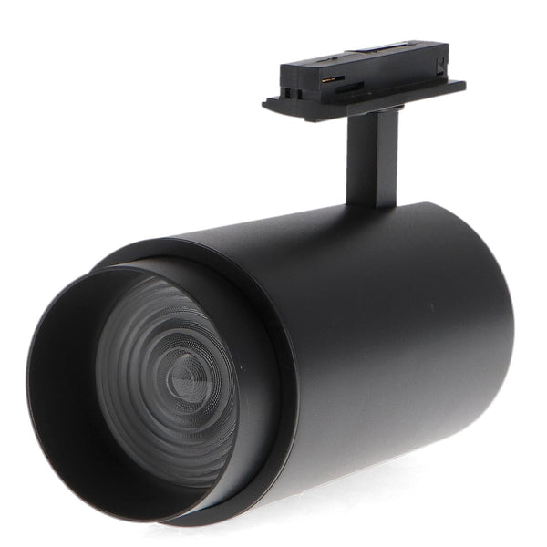 Lumină cu LED neagră 30W CCT monofazat + Optică reglabilă No Ficker