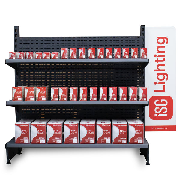 Expozitor becuri LED ISG LIGHTING