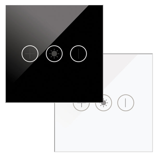 Comutator tactil cu dimmer simplu