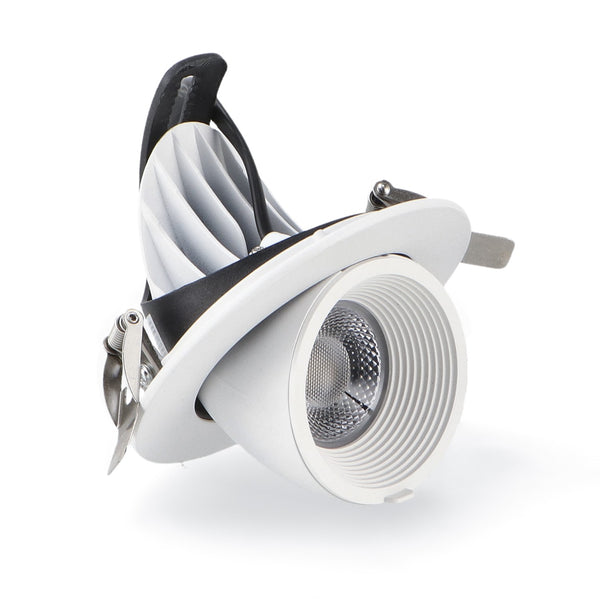 Spot cu LED-uri reglabile de 15 W cu pină albă