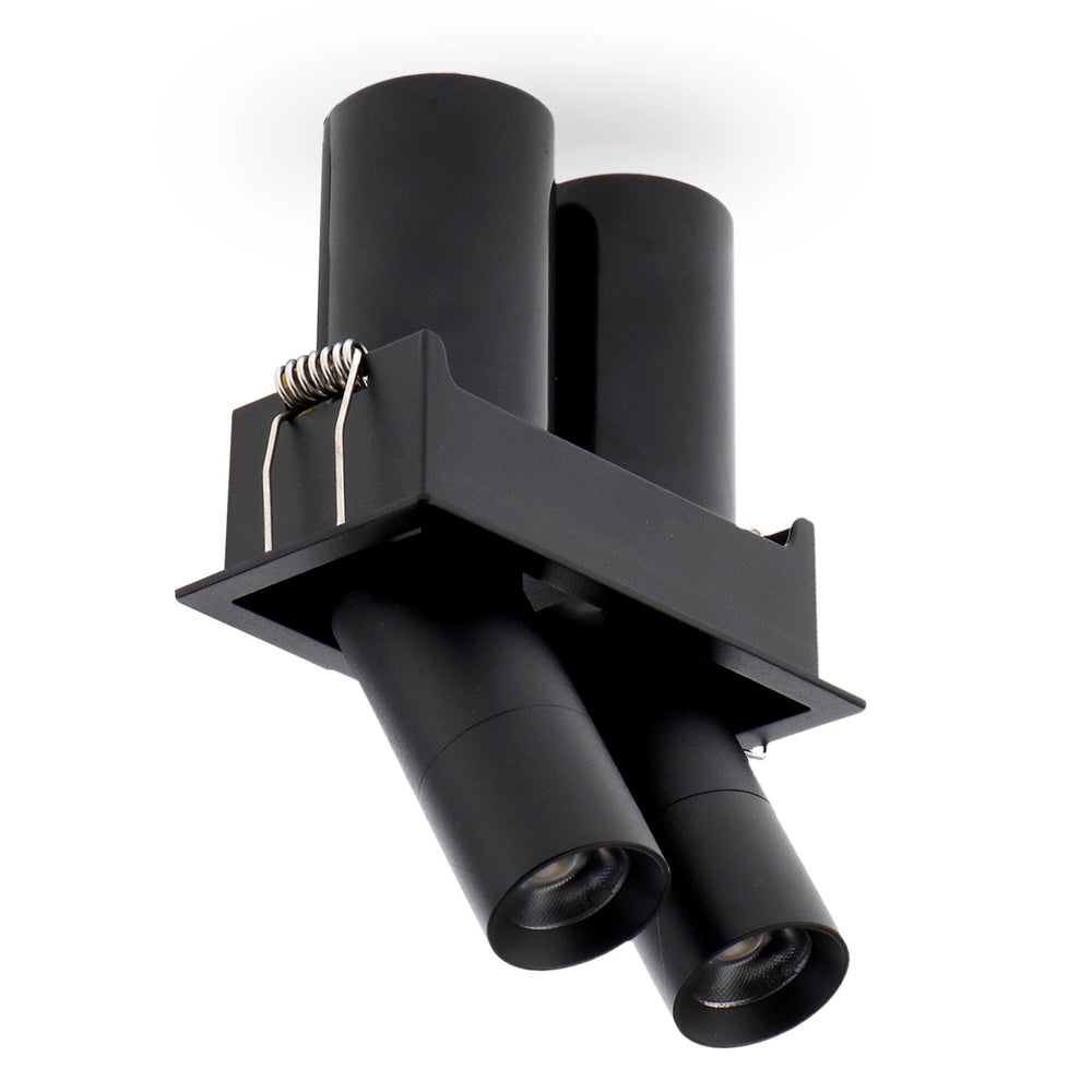 Spot LED orientabil Mini Black Tube Square 10W CCT