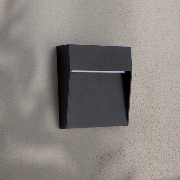 Baliză LED de suprafață Plum Black 3W IP54
