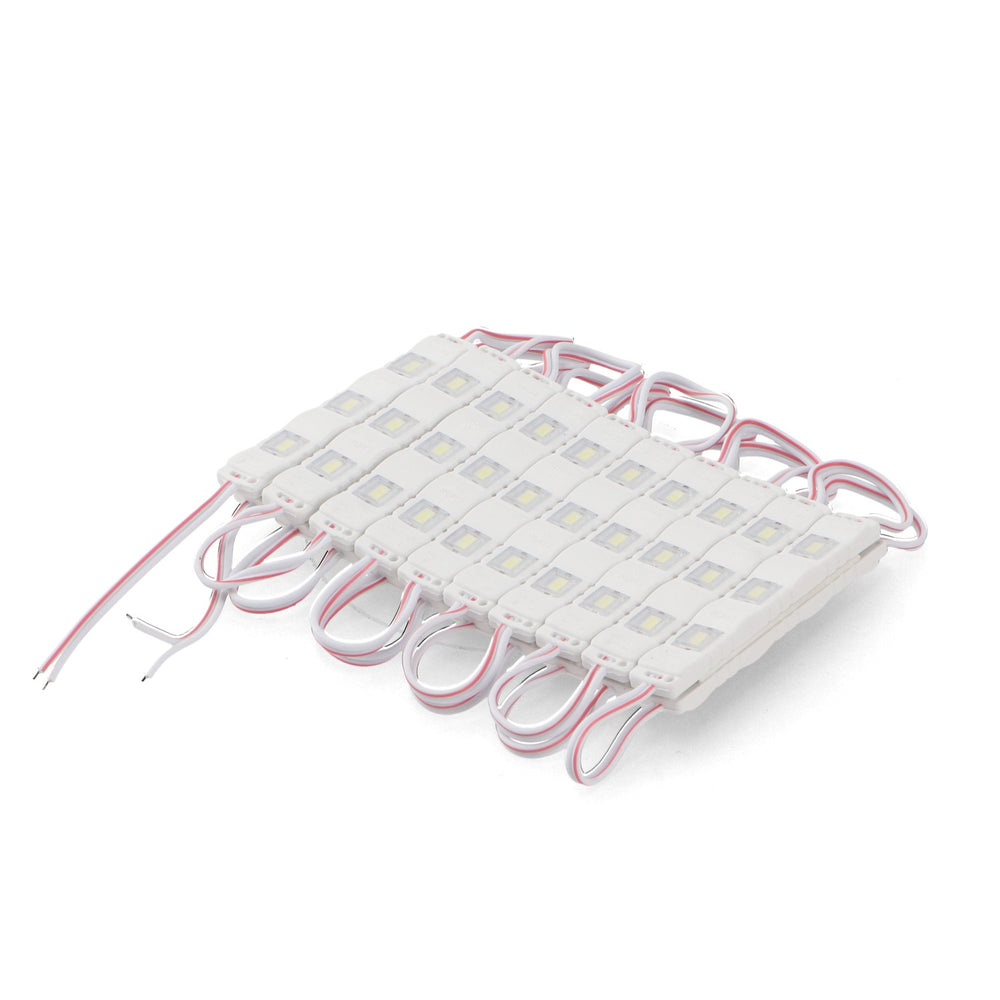 Șir de 20 module de 3 LED-uri SMD 5730 12V 0.75W - DSC
