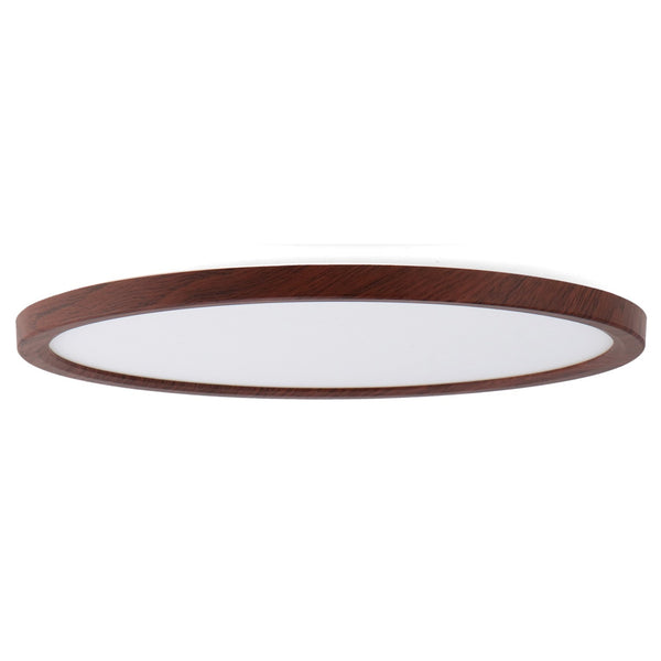 Plafon LED Soft 24W Lemn Nuc