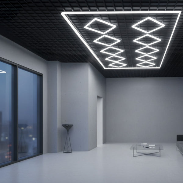 Regletă LED Hexagonală Romb 510W