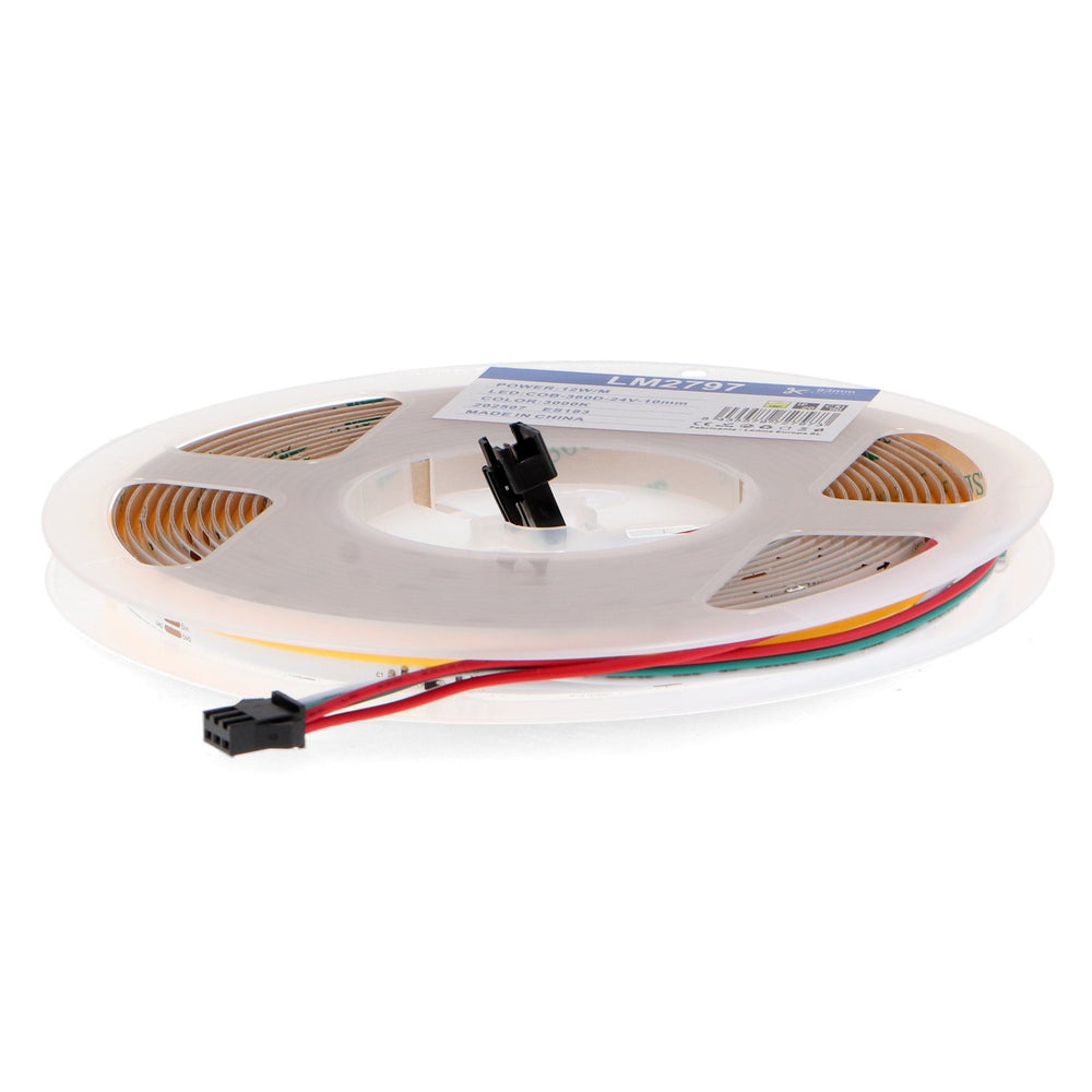Bandă LED digitală 24V COB Tips IP20 12W/m - 5 metri