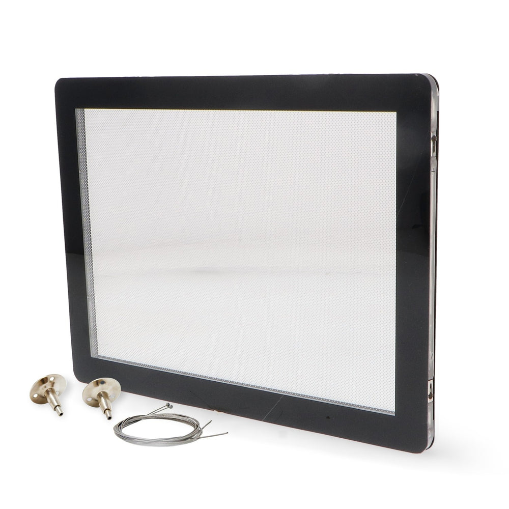 Folder poster LED pe 2 fețe A4 12V DC