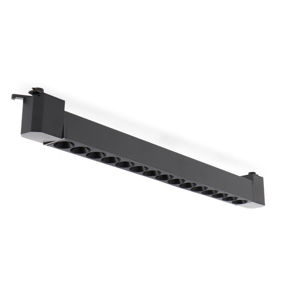 Proiector LED liniar pentru șină Black Dariz 24W monofazat CCT