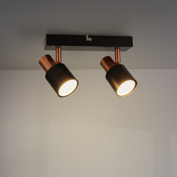Plafoniera Gold Series 2 spoturi GU10