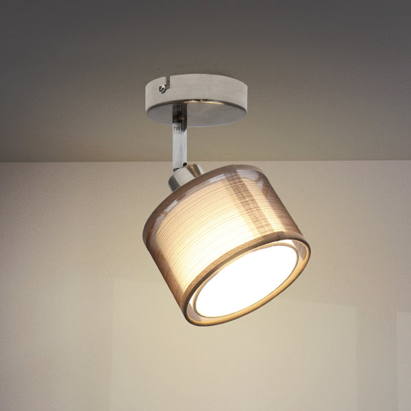 Lampă de tavan seria Vélez 1 spot E14