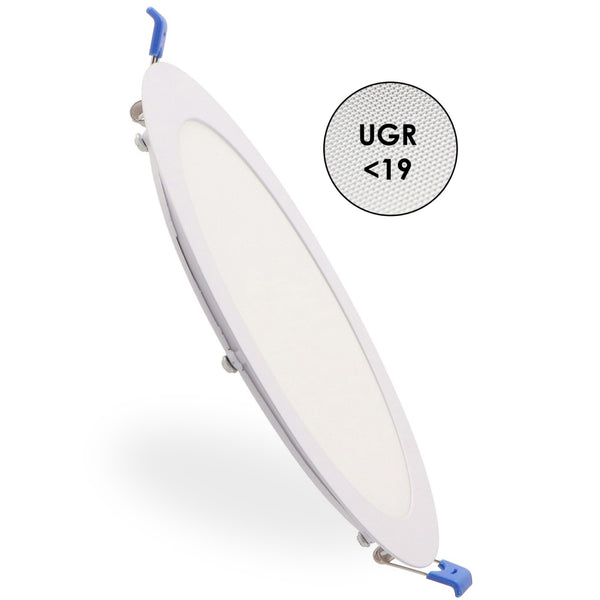 Panou LED Circular Slim Series Alb 20W CCT