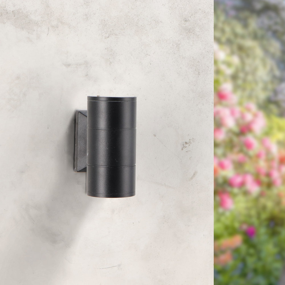 Tub de iluminat LED Negru 2X3W IP54