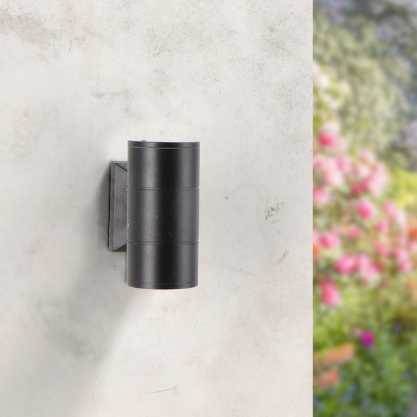 Tub de iluminat LED Negru 2X3W IP54