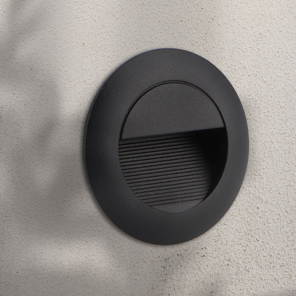 Baliză LED Circle încastrabilă 3W IP54