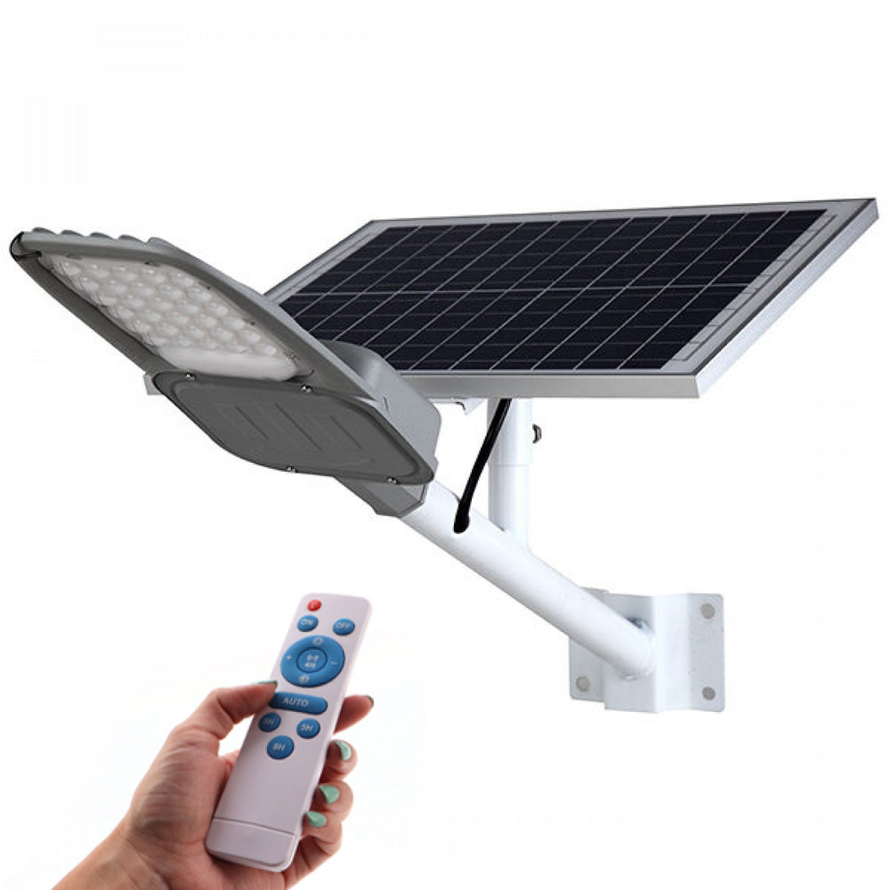 Lumină stradală solară Minlight LED pentru Iluminat Public 100W