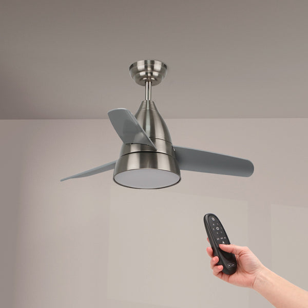 Ventilator de tavan Nickel Silence LED