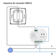 Regulator LED TRIAC RF Compatibil cu Buton WiFi - imagine 5
