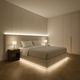 Bandă LED digitală 24V COB Tips IP20 12W/m - 5 metri - imagine ambientală