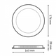 Downlight LED Circular Seria Eco 15W - imagine 3
