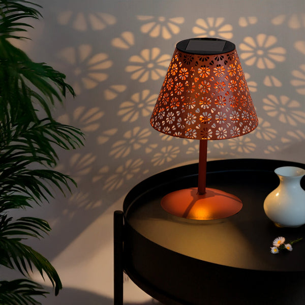Lampă LED Solară De Masă Hearth