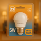 Bec LED E27 G45 5W - imagine 2