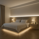 Bandă LED 24V DC SMD2835 Optic IP20 60 LED/m – 10 metri - imagine ambientală