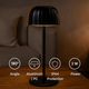 Lampă LED De Masă Black Gonza - imagine 7