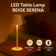 Lampă LED De Masă Beige Serena - imagine 5