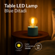 Lampă LED De Masă Blue Ditadi - imagine 5