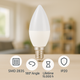 Bec LED E14 C37 5W - imagine 5