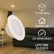 Downlight LED Circular Seria Eco 4W - imagine 6
