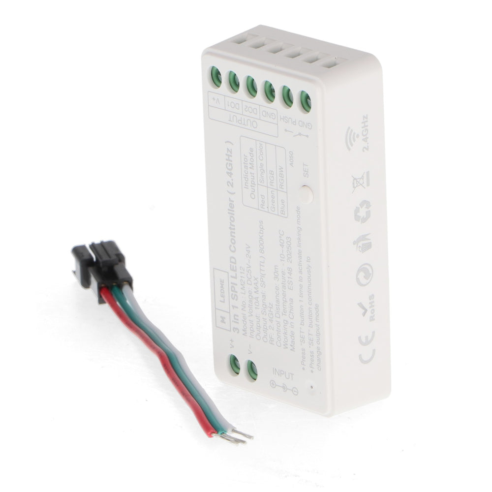 Controler regulator 3 în 1 SPI/IC LED RGBW