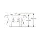 Senzor de miscare PIR incorporabil Lowin 160º - imagine 3