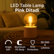 Lampă LED De Masă Pink Ditadi - imagine 6
