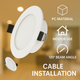 Downlight LED Circular Seria Eco 6W - imagine 6