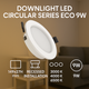 Downlight LED Circular Seria Eco 9W - imagine 5