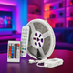 Pachet Bandă LED 12V 5050 30L RGB - 5 metri - imagine 4