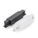 Conector cu separator în linie pentru șină trifazată